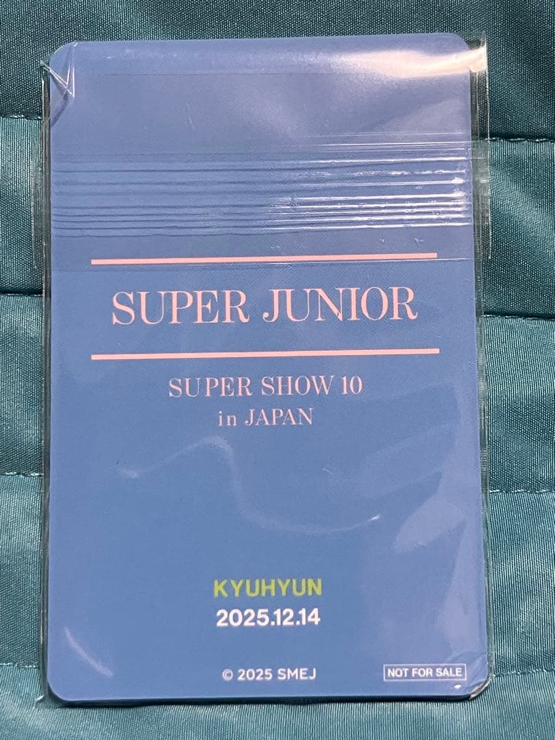 SUPERJUNIOR SS10 特典トレカ全員セット　12/14 銀テ2本付