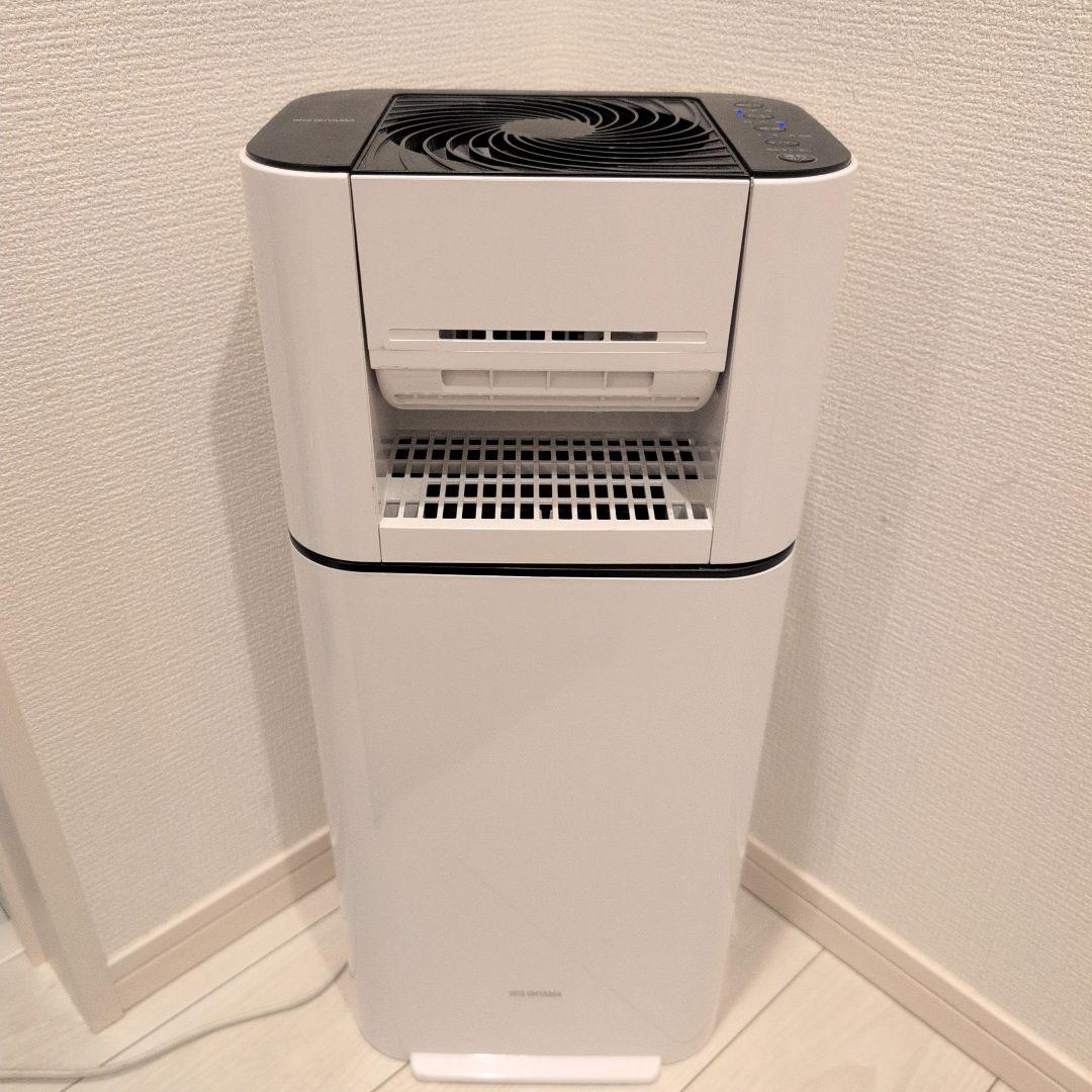 【美品】アイリスオーヤマ サーキュレーター 衣類乾燥除湿機 IJD-JN50-W
