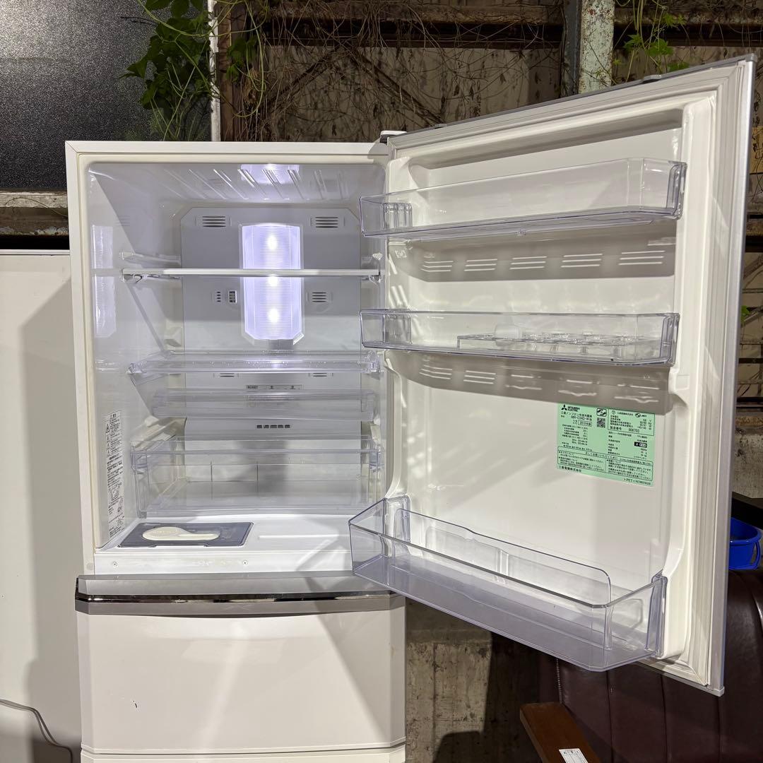 ★【期間限定】三菱ノンフロン冷凍冷蔵庫 MR- C34D-W形 2019年製