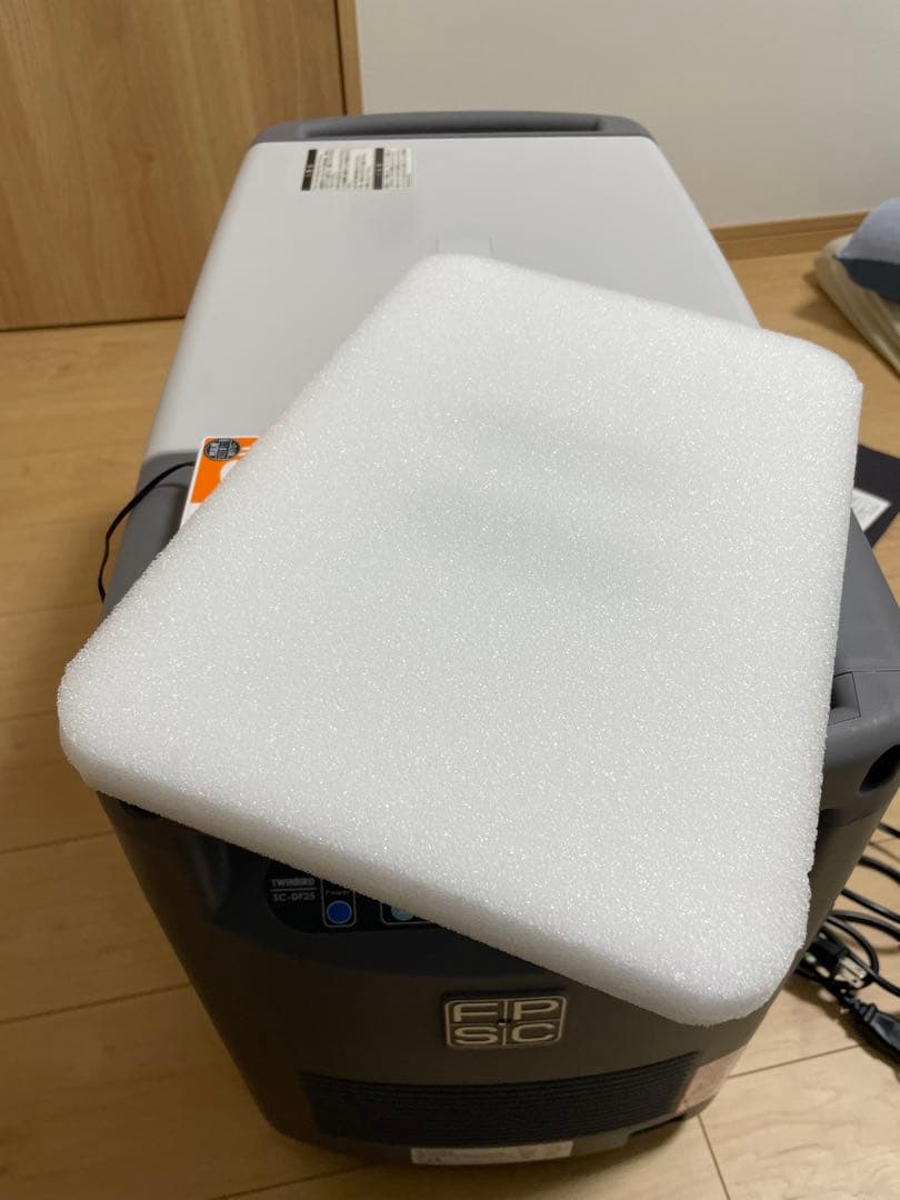 ポータブル冷凍庫　ツインバード　-40℃ sc-df25wl -40℃対応