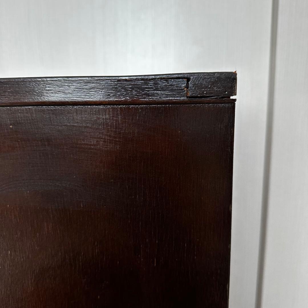 古道具　アンティーク　レコード棚　カルテ棚