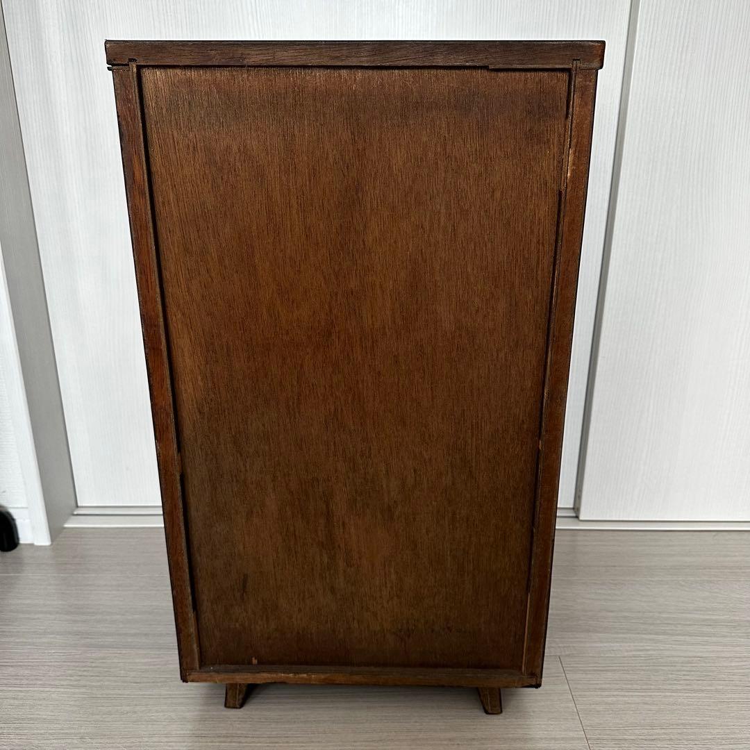 古道具　アンティーク　レコード棚　カルテ棚