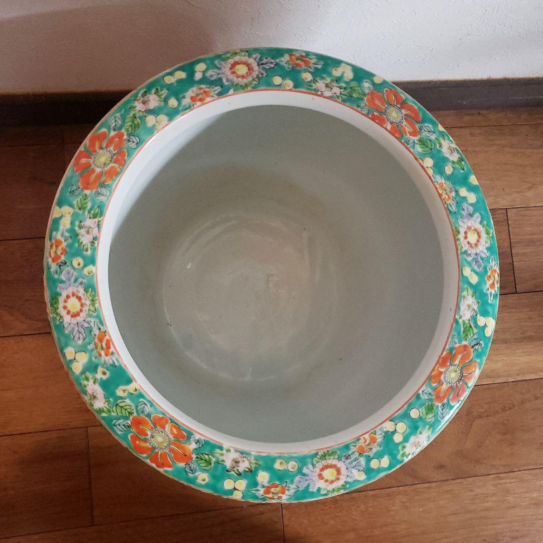 伊万里焼　火鉢　めだか　金魚　水鉢　骨董品