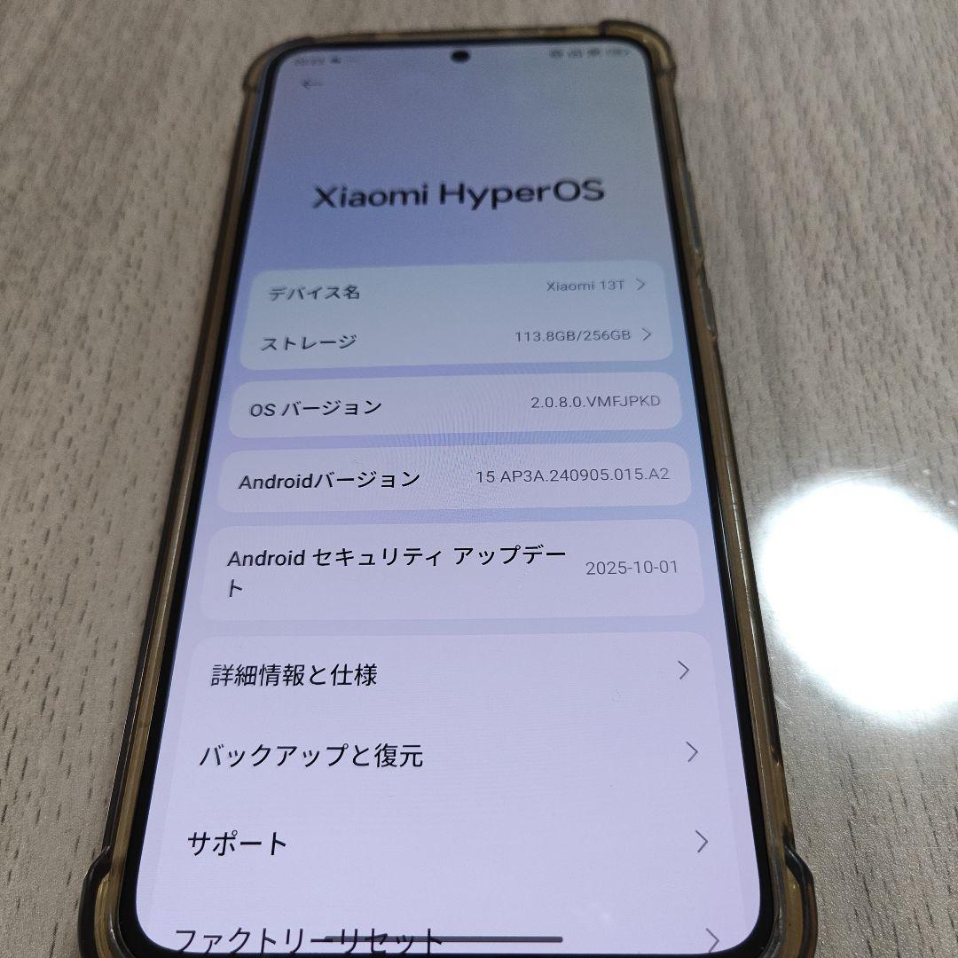 Xiaomi 13T 128GB/256GB Android 15 本体