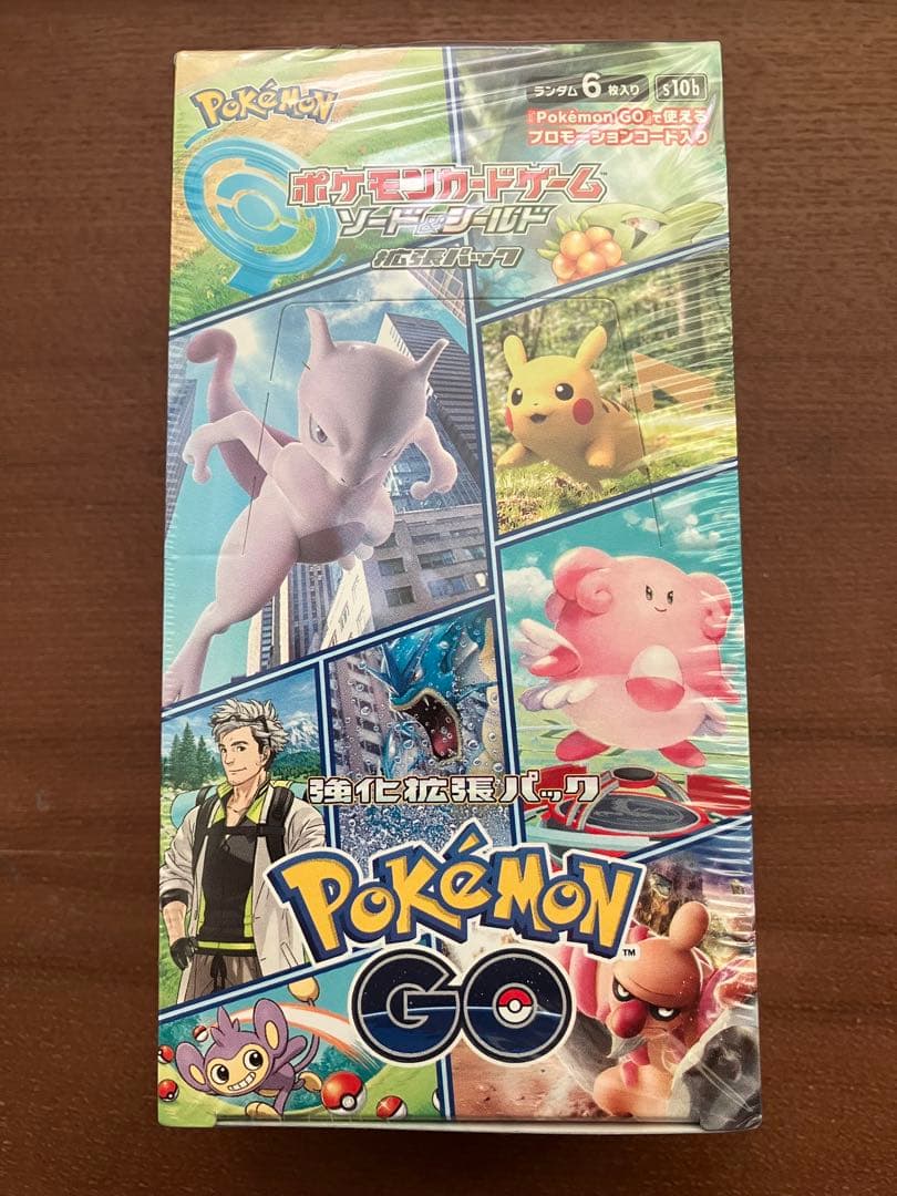 え*か様 (BOXに少し凹みキズあり)ポケカ　ポケモンGO シュリンク付き