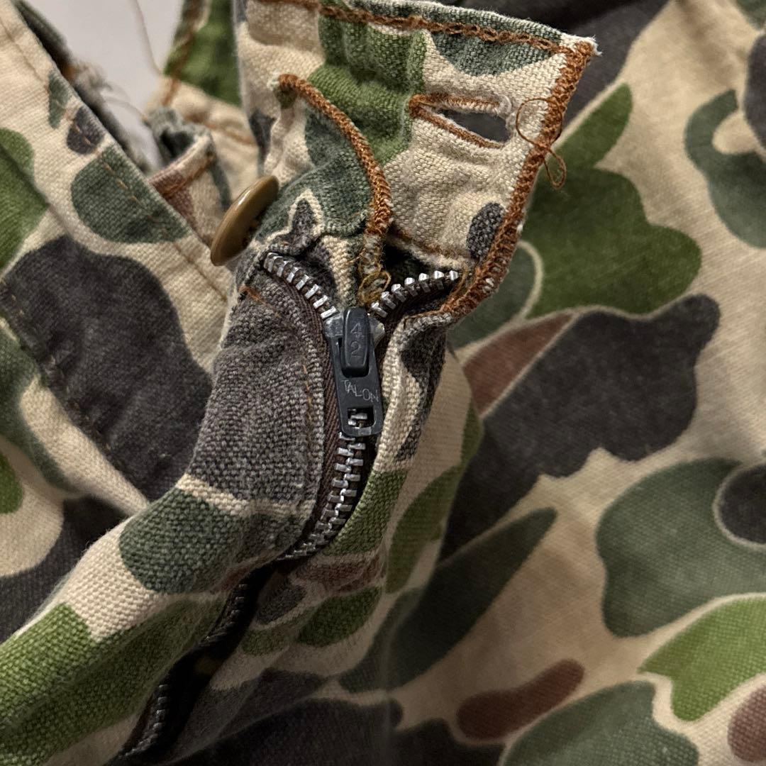 70s SAFTBAK ダックハンターカモ パンツ Vintage