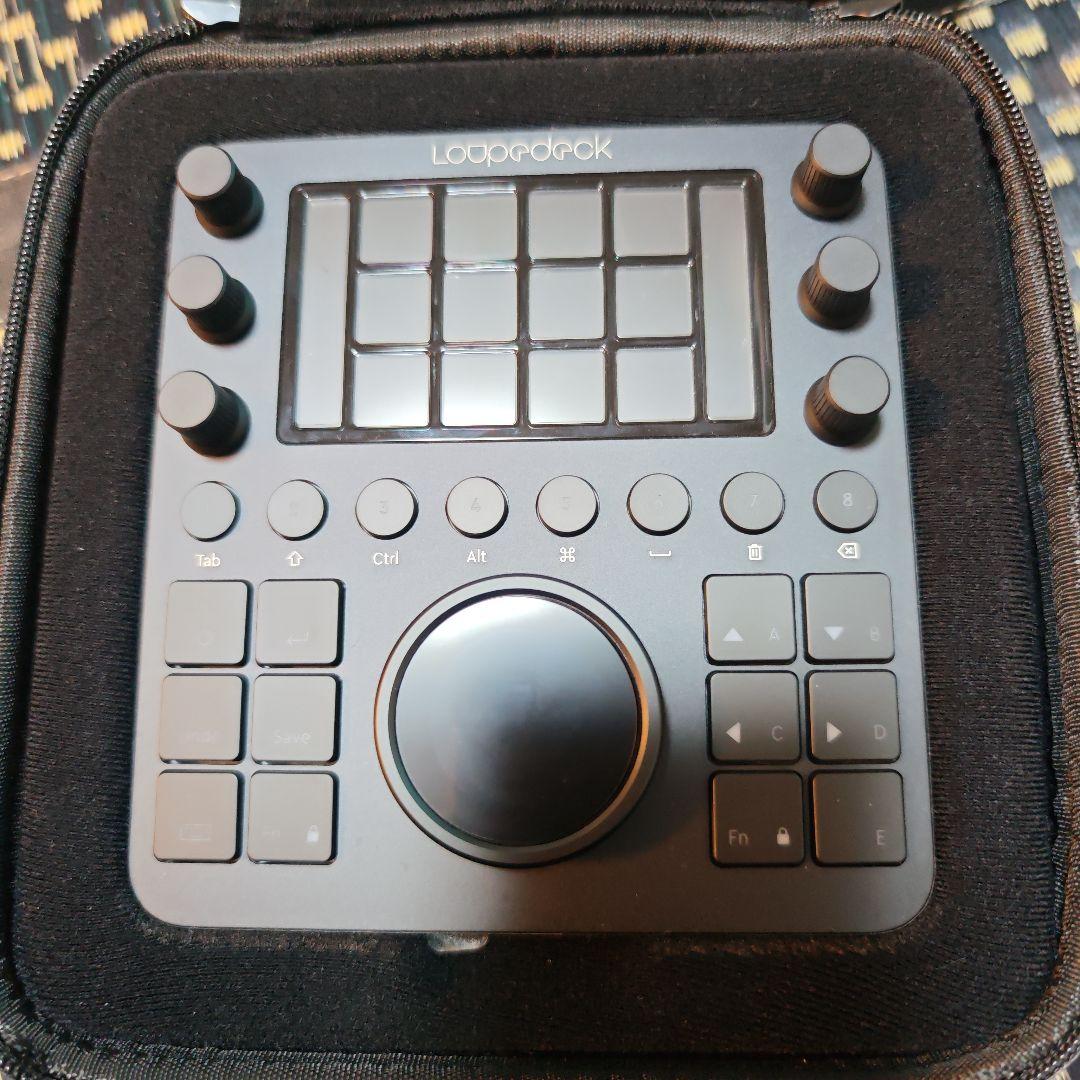 Loupedeck Creative Tool(CT) - 箱、専用ケースつき