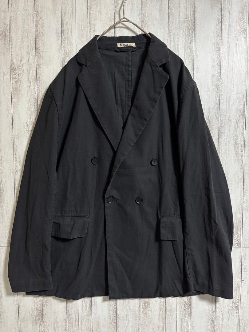ジャケット・アウター AURALEE HARD TWIST GABARDINE JACKET