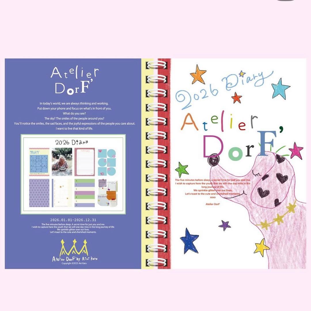 カレンダー・スケジュール Atelier DorF 2026