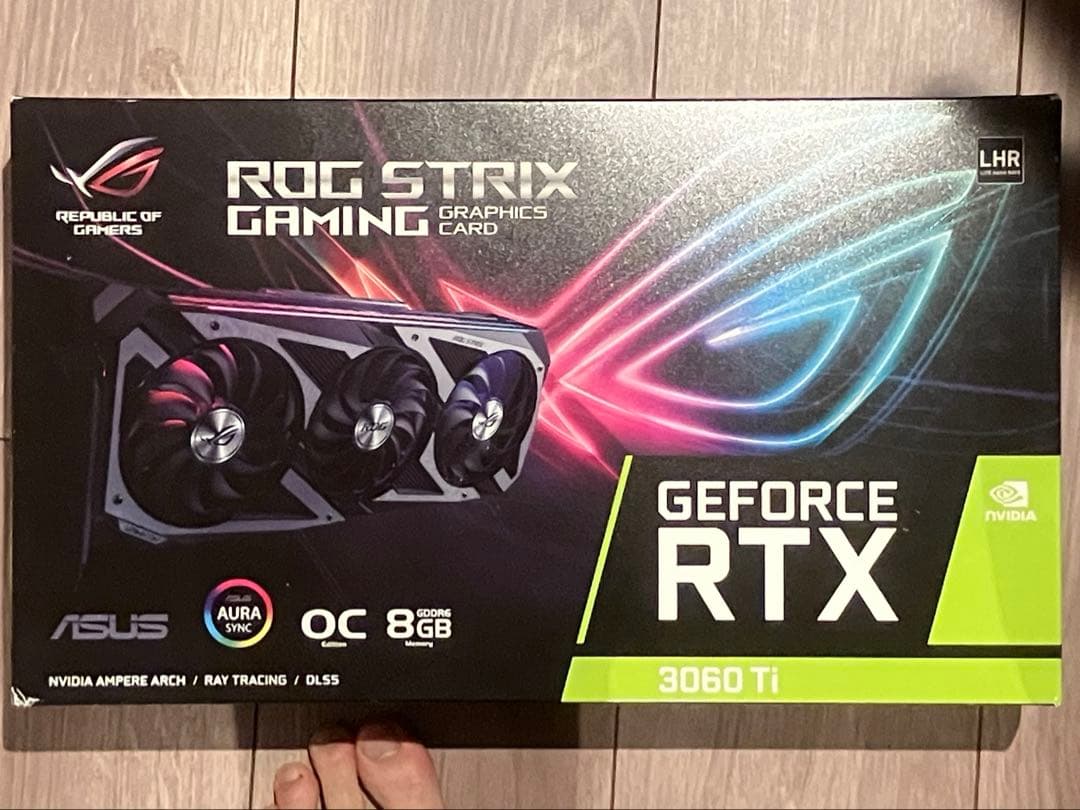 グラフィックボード・グラボ・ビデオカード ASUS ROG STRIX RTX 3060 Ti 8GB
