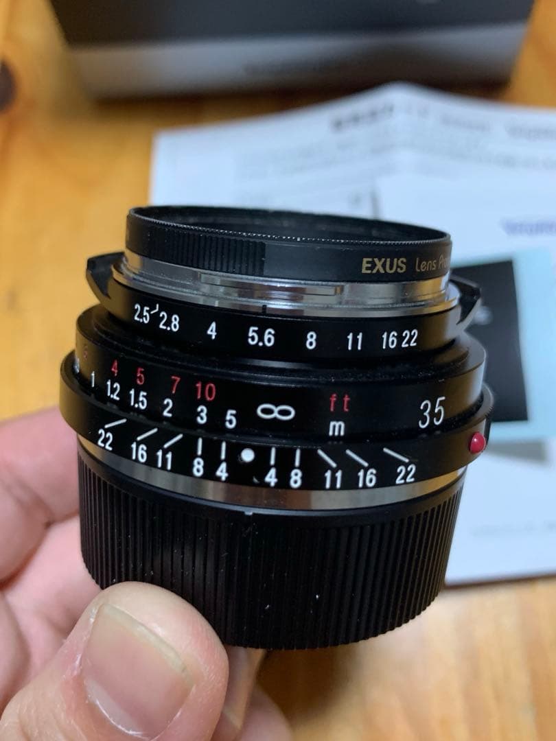 voigtlander colorskopar 35mm f2.5 VMマウント
