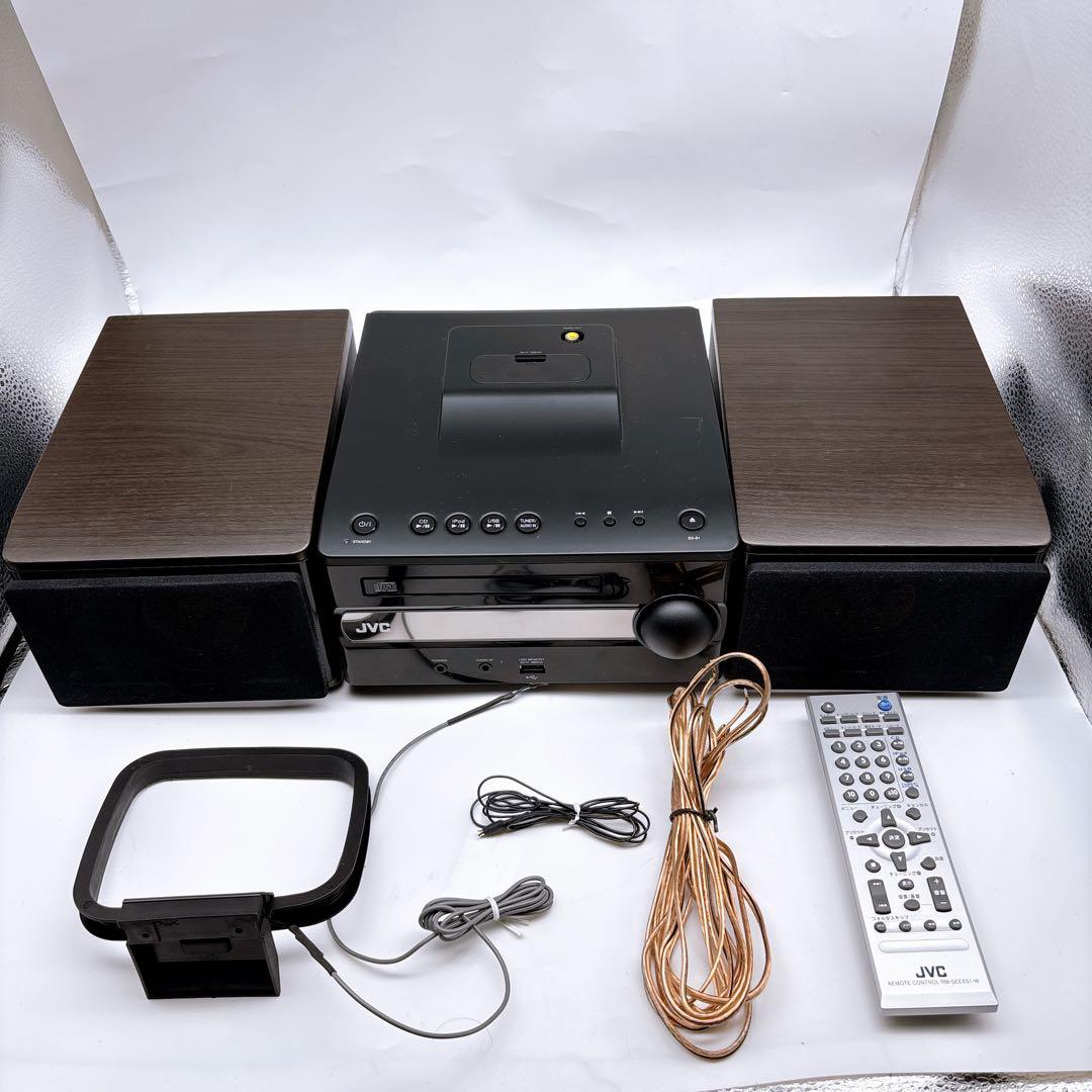 JVC VICTOR CDコンポ CA-EXS1-B SP-EXS1-B