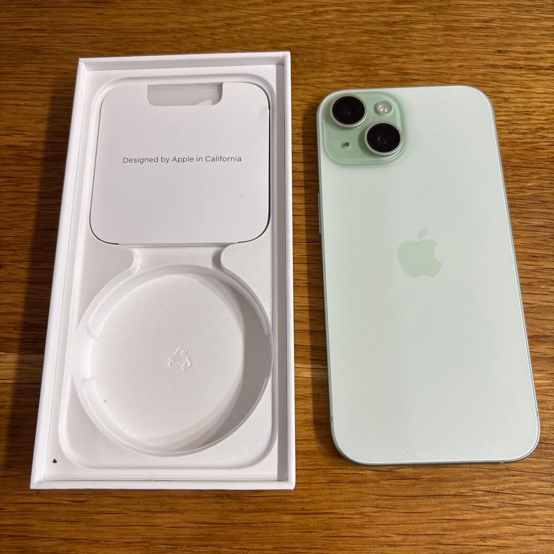 iPhone15 128GB グリーン