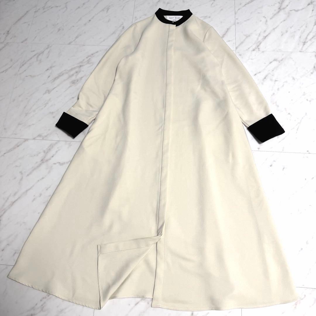 【美品】完売品✨️シップス エニィ ダブルクロス Aライン シャツ ワンピース