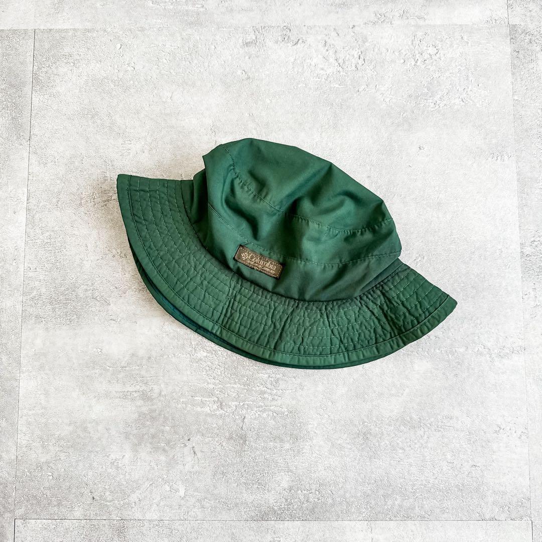 90's Columbia コロンビア USA製 ナイロンハット バケットハット
