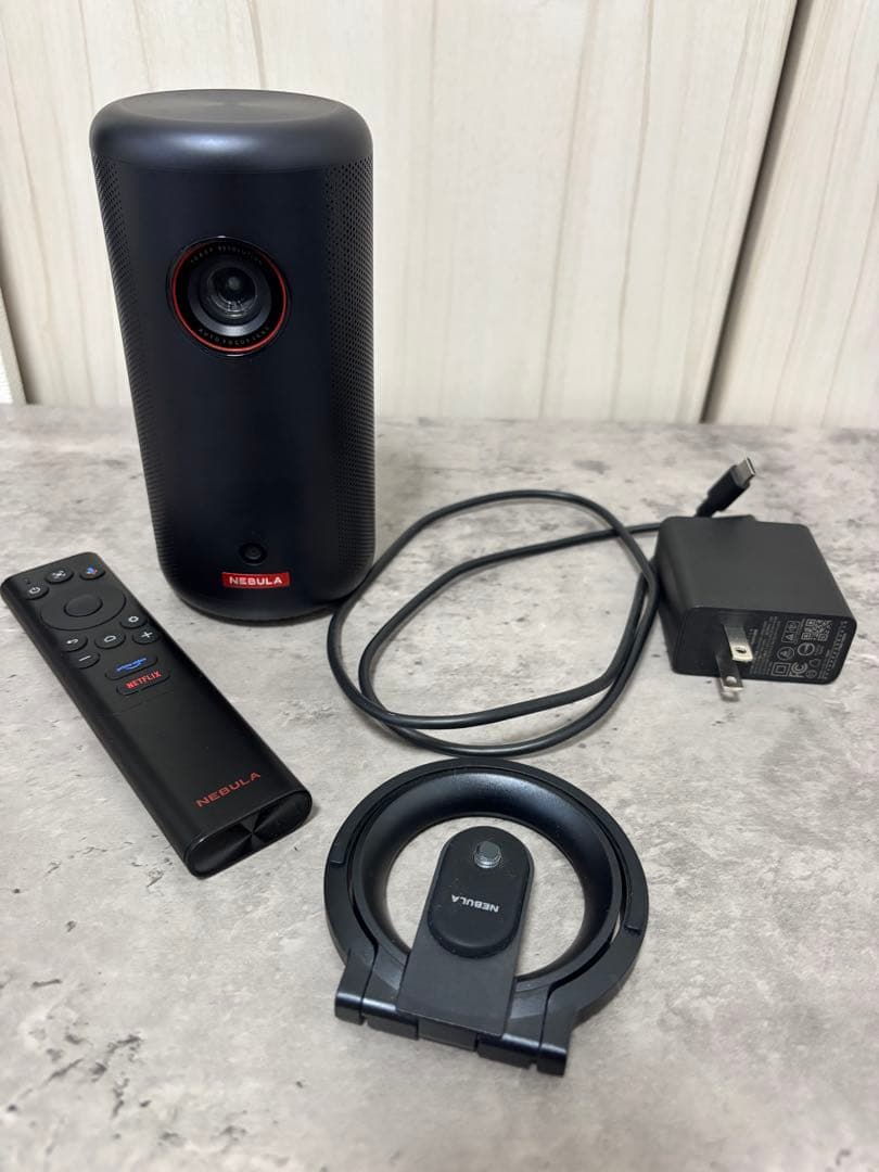 NEBULA capsule3プロジェクター本体 リモコン　公式スタンド付き