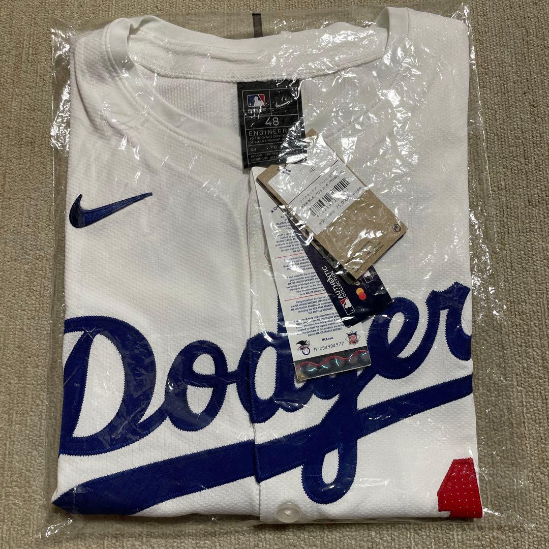 ドジャース　大谷翔平　ワールドシリーズ　優勝　記念　ユニフォーム　サイズ48