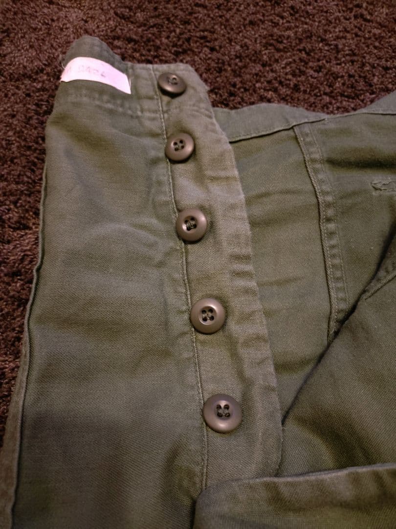 ビンテージ 古着 60's U.S.ARMY ベイカーパンツ W38