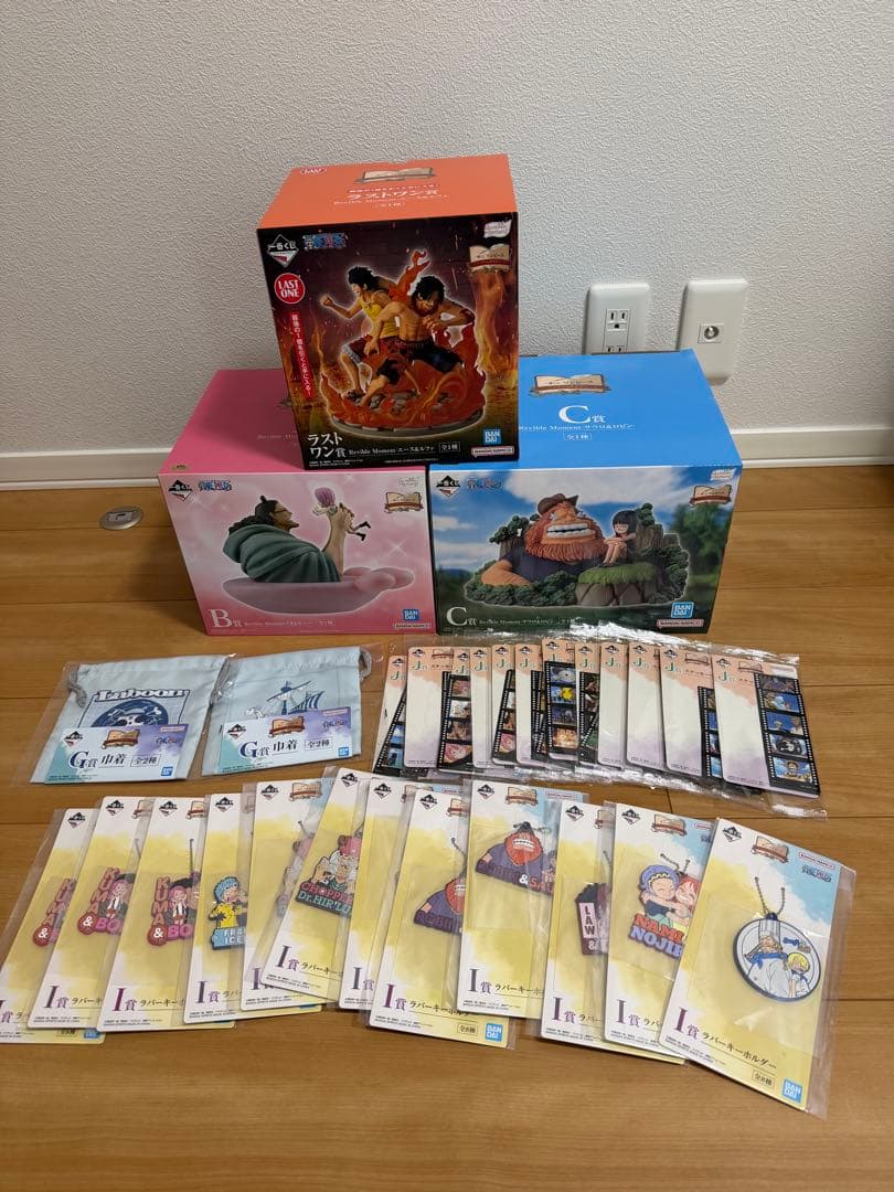 一番くじ フィギュア　ワンピース Ｂ賞C賞ラストワン賞 エース＆ルフィ　他