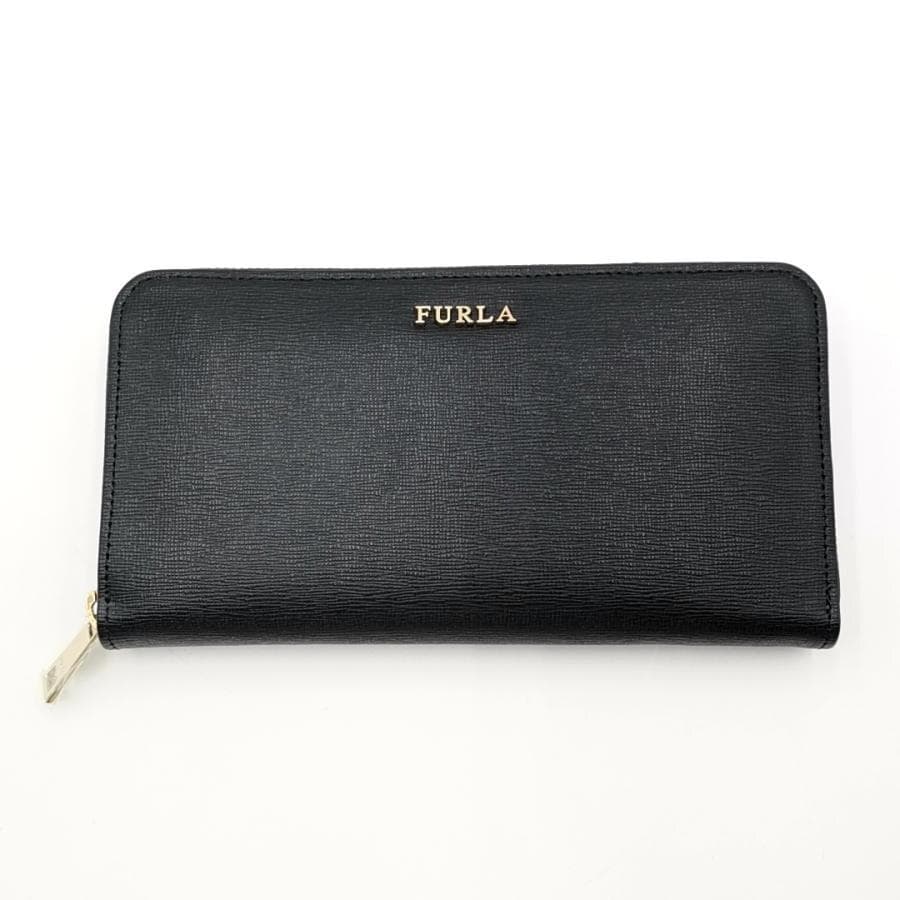 超美品 フルラ FURLA 長財布 ラウンドファスナー 11-250902