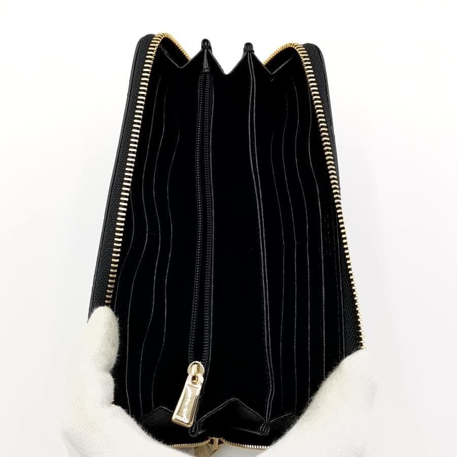 超美品 フルラ FURLA 長財布 ラウンドファスナー 11-250902