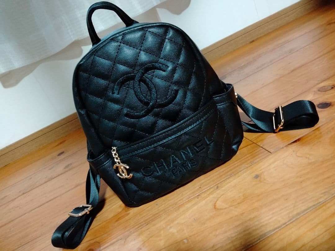 CHANEL ブラック リュック 未使用