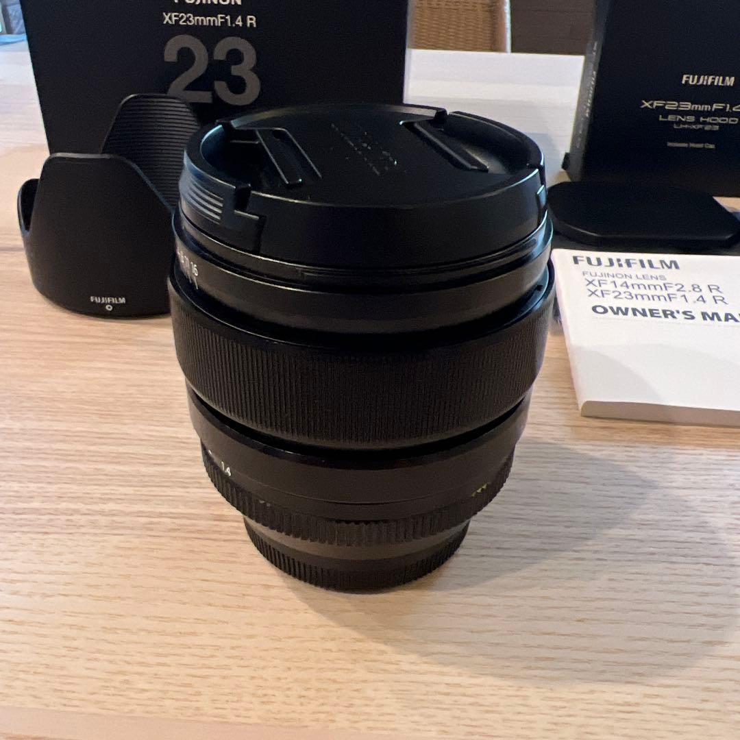 XF23mmF1.4 R 別売レンズフード付き