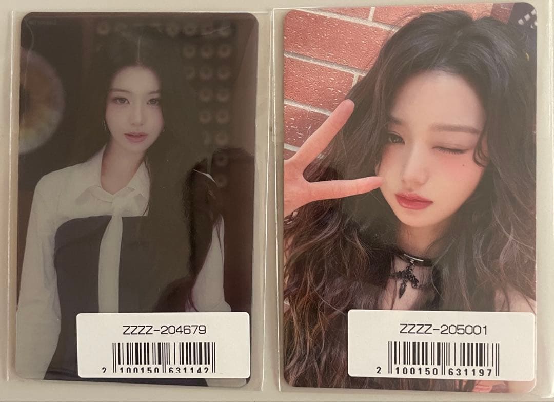 IVE Be Alright ウォニョン ソニミュ sony ラキドロ トレカ