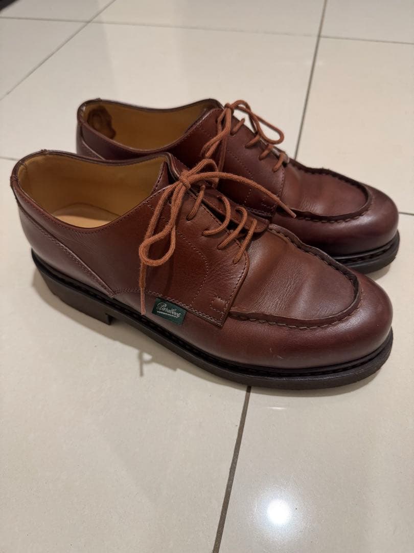 Paraboot パラブーツ 革靴　シャンボード　カフェ　サイズ6 2/1