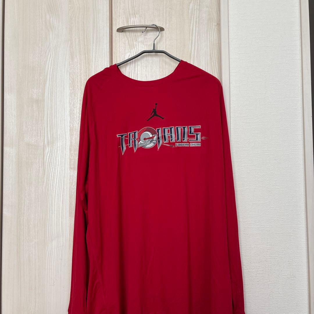 大濠Jordan TROJANS ロングスリーブTシャツ