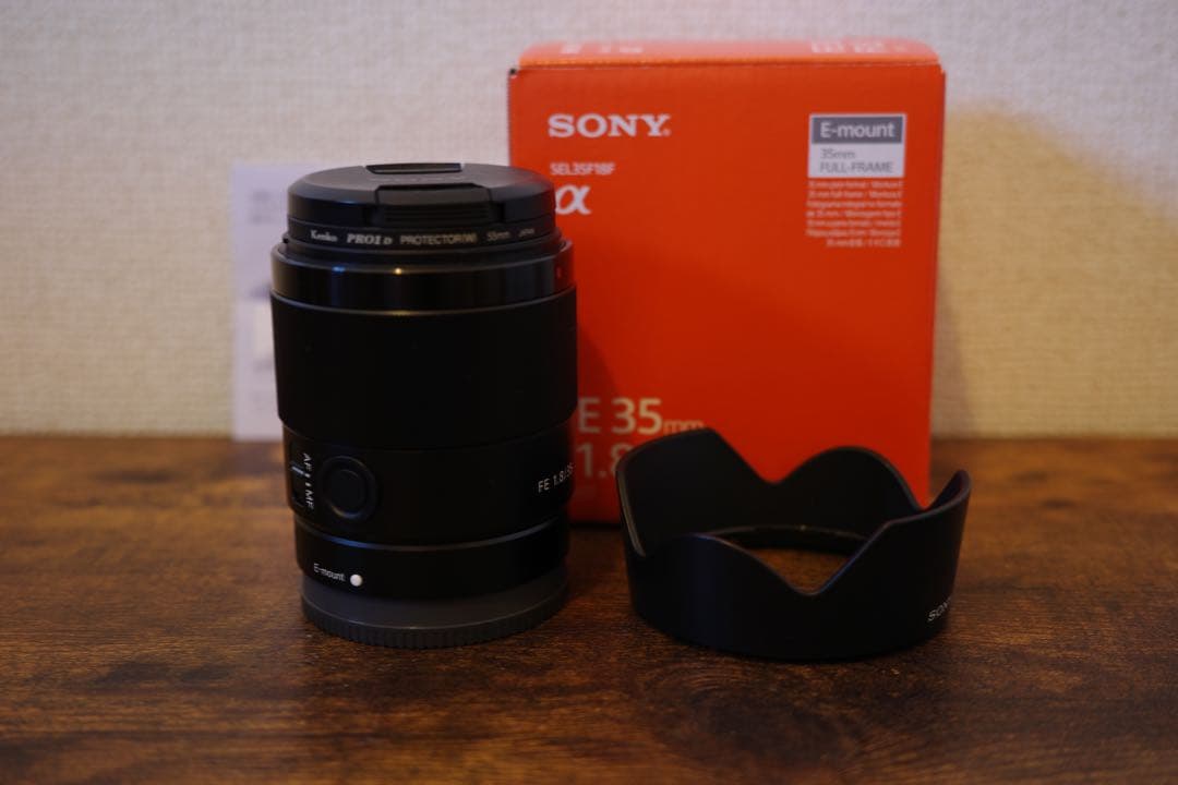 【美品】SONY FE 35mm F1.8 Eマウントレンズ SEL35F18F