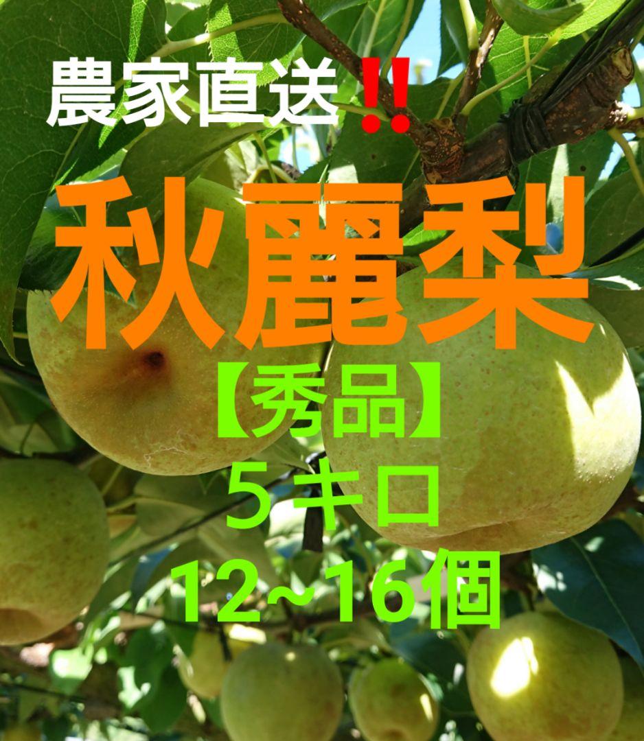 takumi.様 売約済み 秋麗梨５キロ×２箱