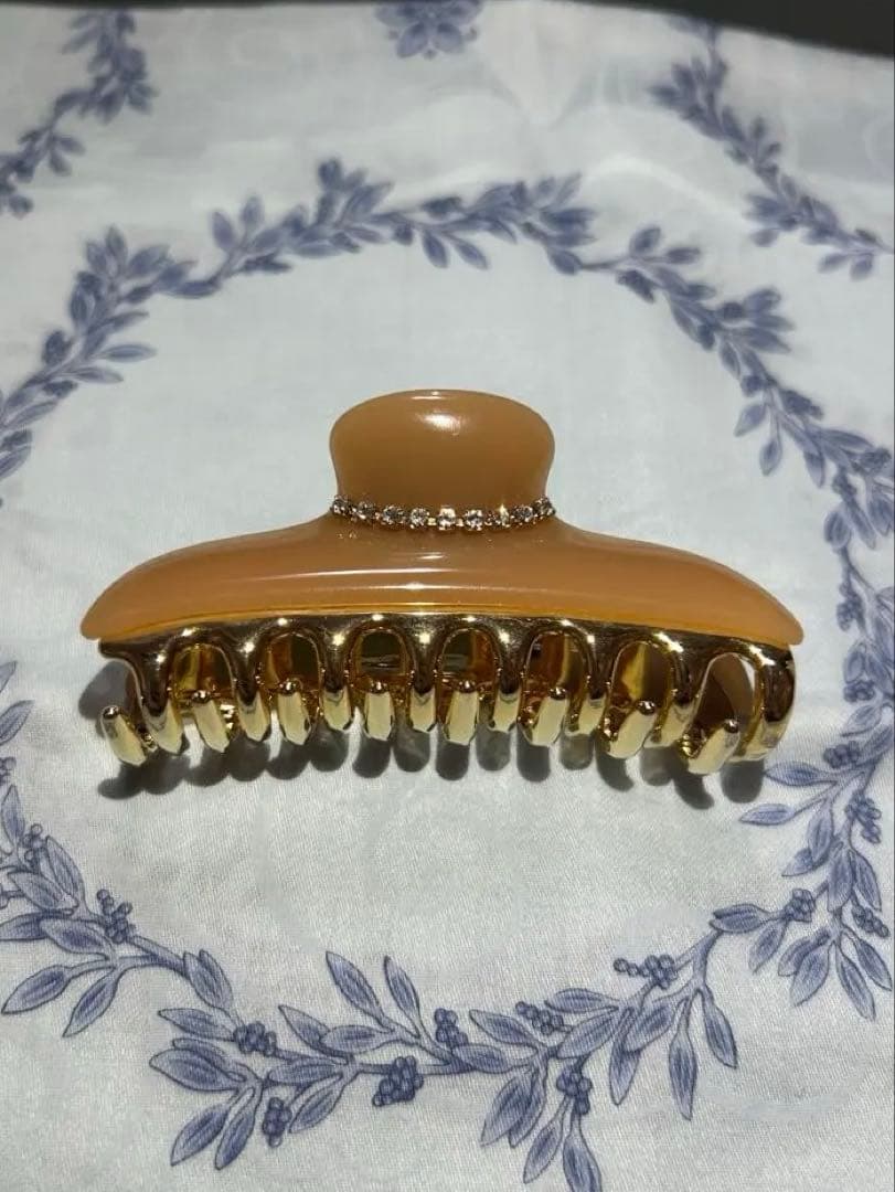 acca ヘアクリップ ベージュ