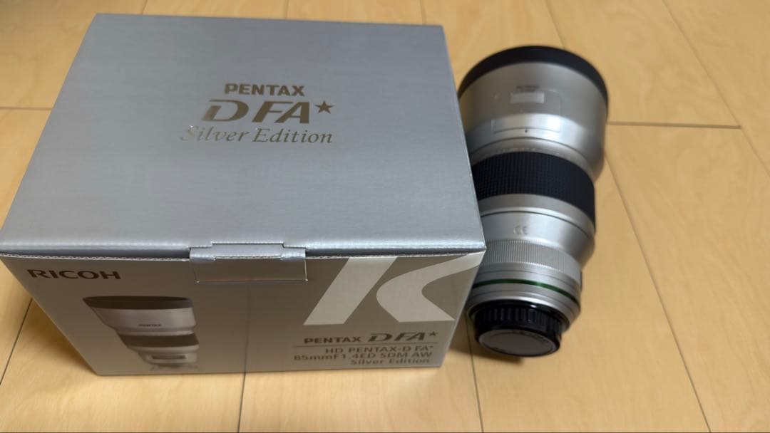 PENTAX-D FA★85mmF1.4ED Silver Edition