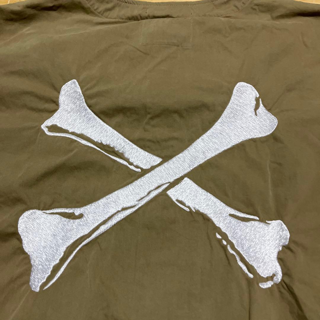 22aw WTAPS クロスボーン　SCOUT NYCO. TUSSAH シャツ