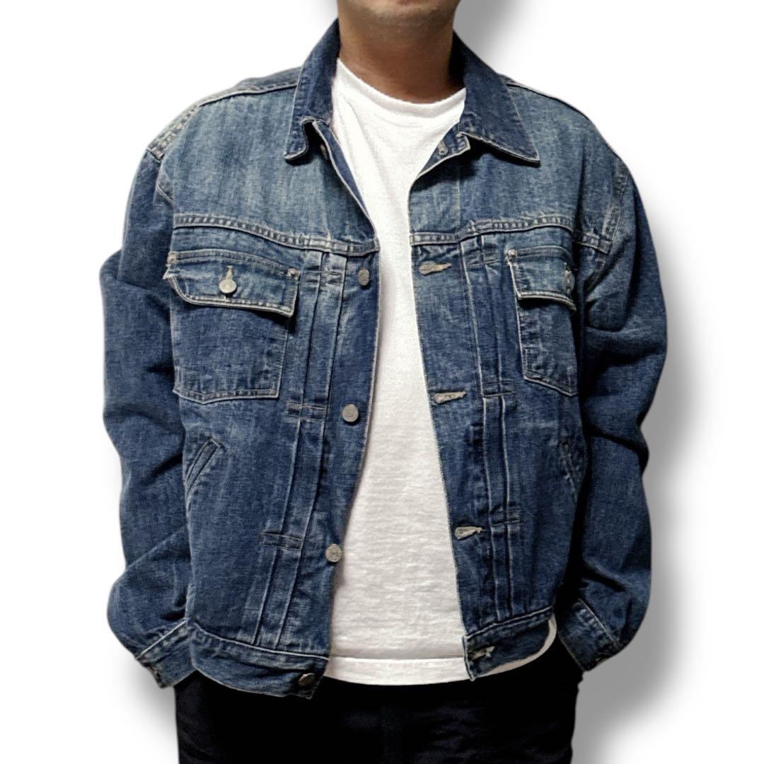 90s rrl ダブルアールエル　2ndモデル デニムジャケット　tバック　XL