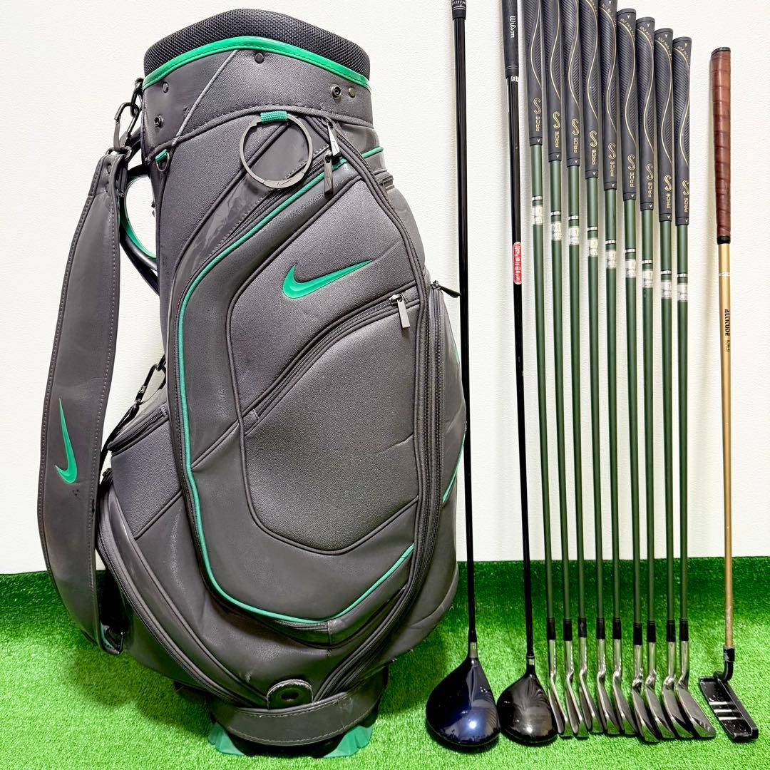 ナイキ ウィルソン 初心者 メンズ ゴルフクラブセット フルセット 一式 セット