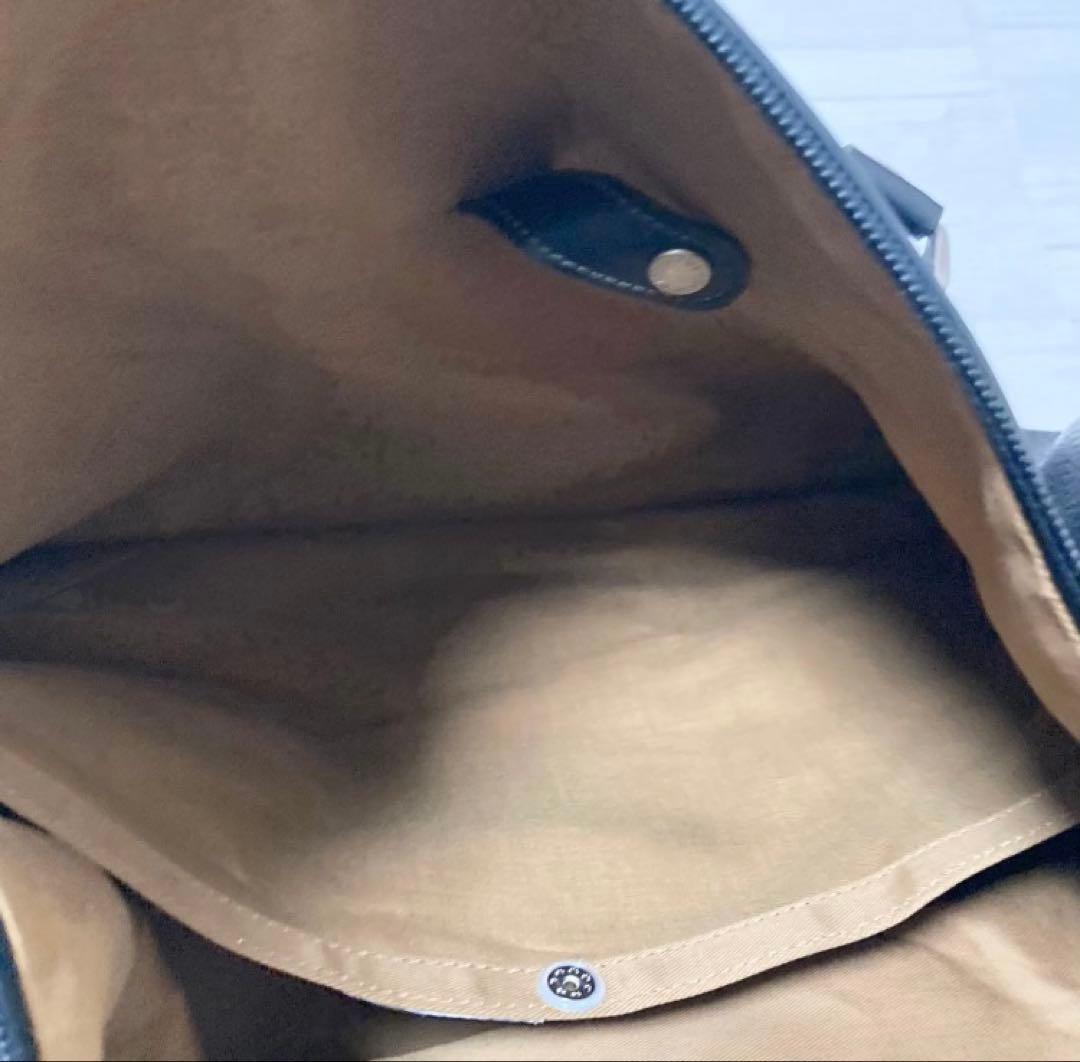 【新品】✨ピエール カルダン✨ボストンバッグ シボ革 ブラック 黒 2way