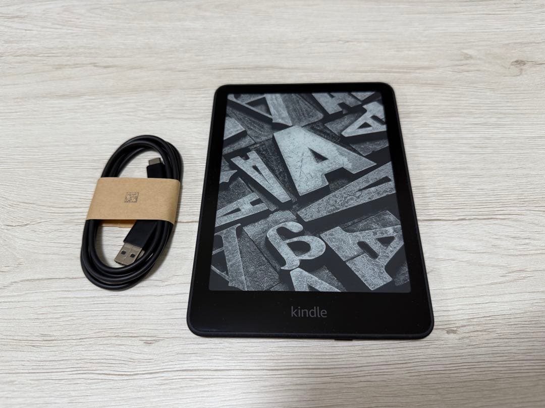 【超美品】Kindle Paperwhite 第12世代 16GB 充電器付き