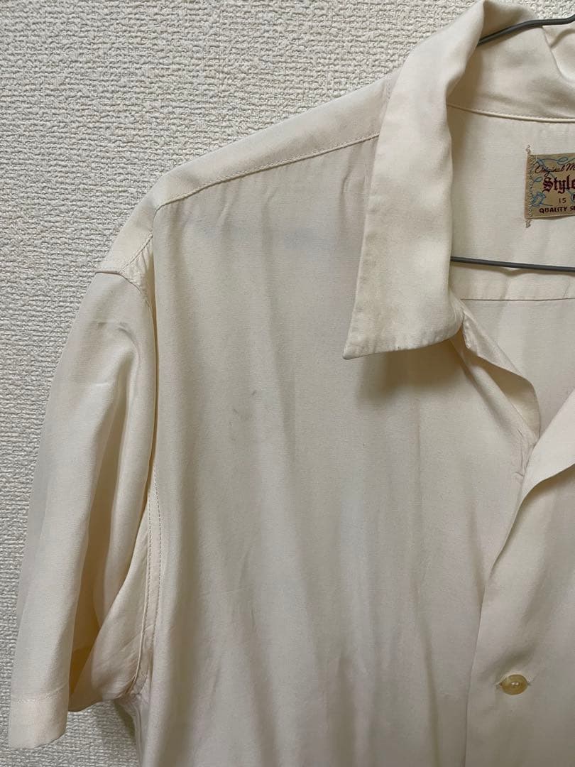 Style Eyes ホワイトショートスリーブシャツ M