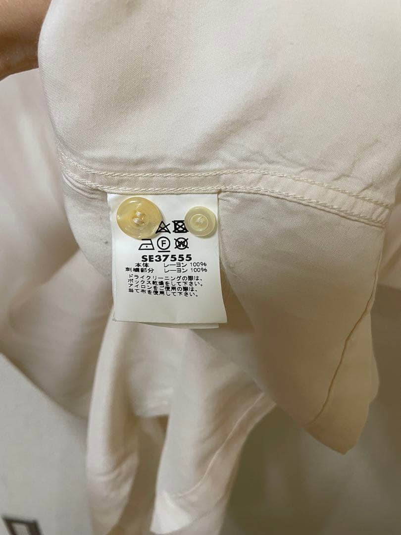 Style Eyes ホワイトショートスリーブシャツ M