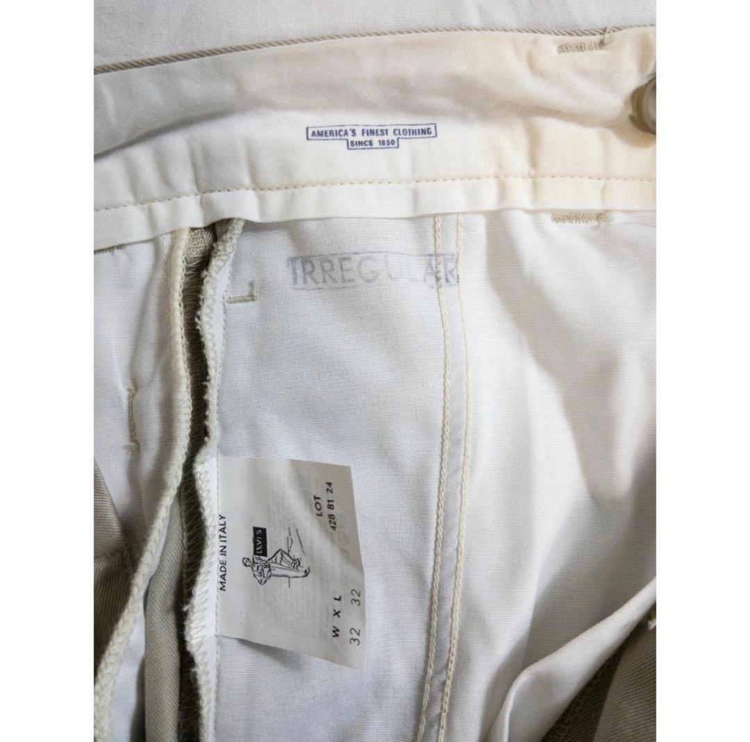 ユーロ リーバイス Euro Levi's コットンツイル チノパン イタリア製