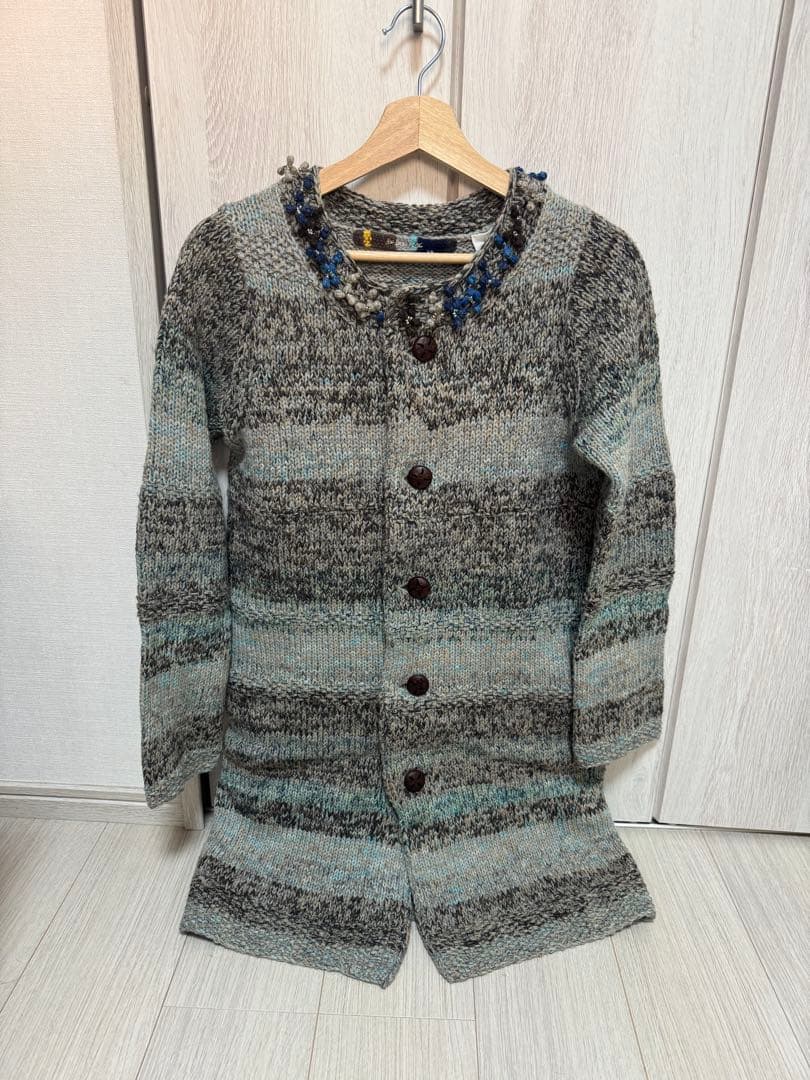 モチャ&チャコ　45R Badou-R ウールカーディガン