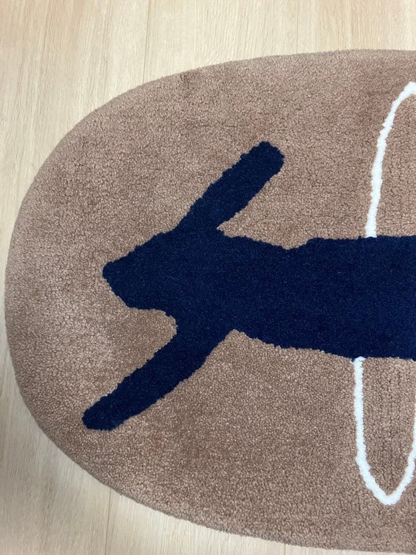 ミナペルホネン　ラグ　run run run