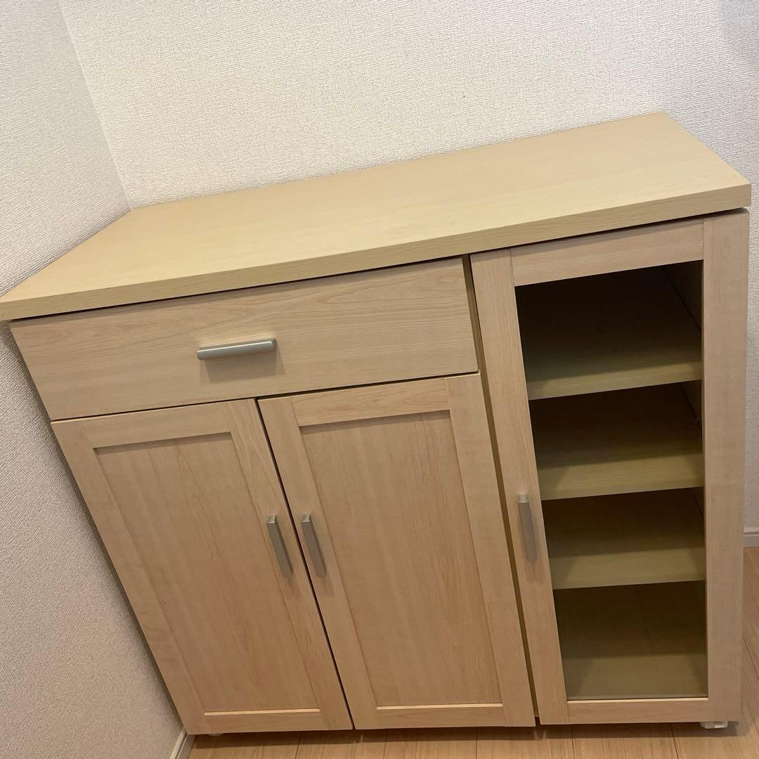 【送料込み】　キッチン収納　食器棚