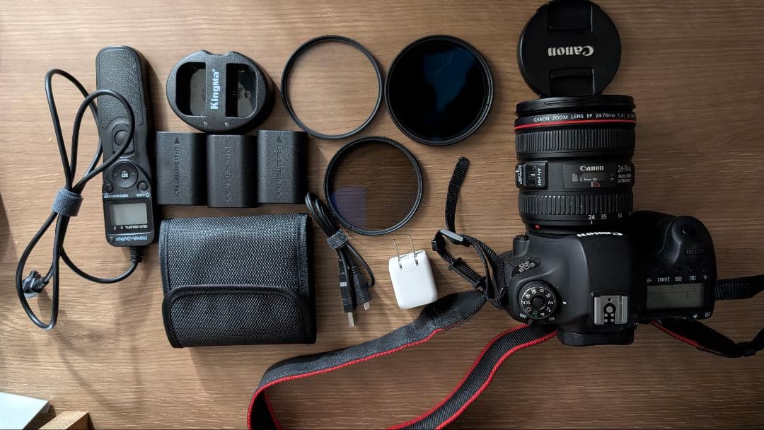 Canon EOS 6D + 24-70 Lレンズ 一眼レフカメラセット