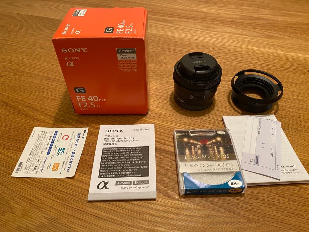 レンズ(単焦点) SONY FE40mmF2.5G SEL40F25G
