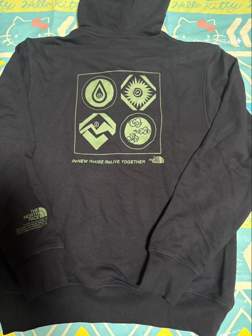 THE NORTH FACEノースフェイス スウェットパーカ ネイビー (M)