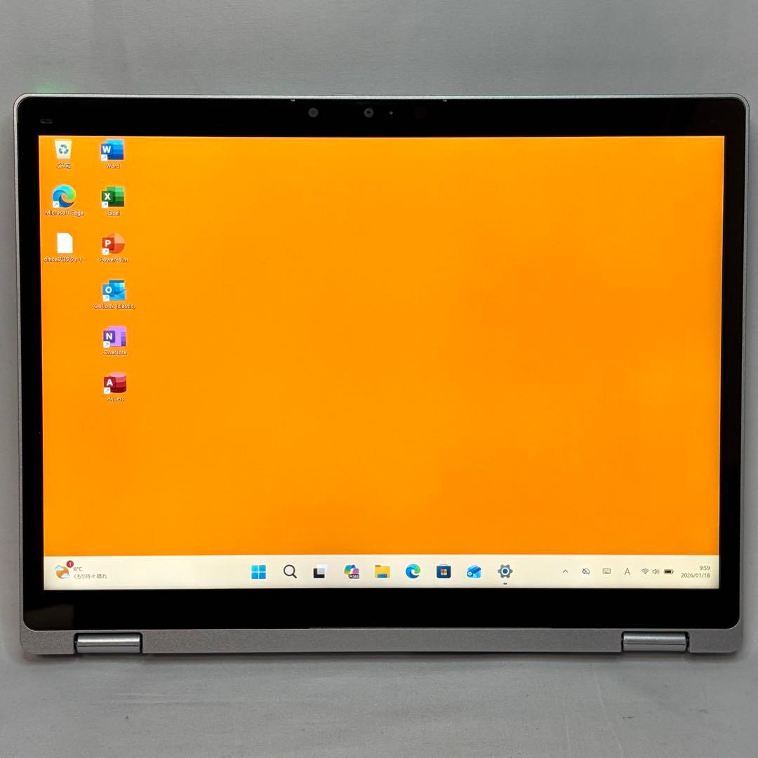 準美品 CF-QV1 11世代 Core i5 2in1 タッチパネル オフィス