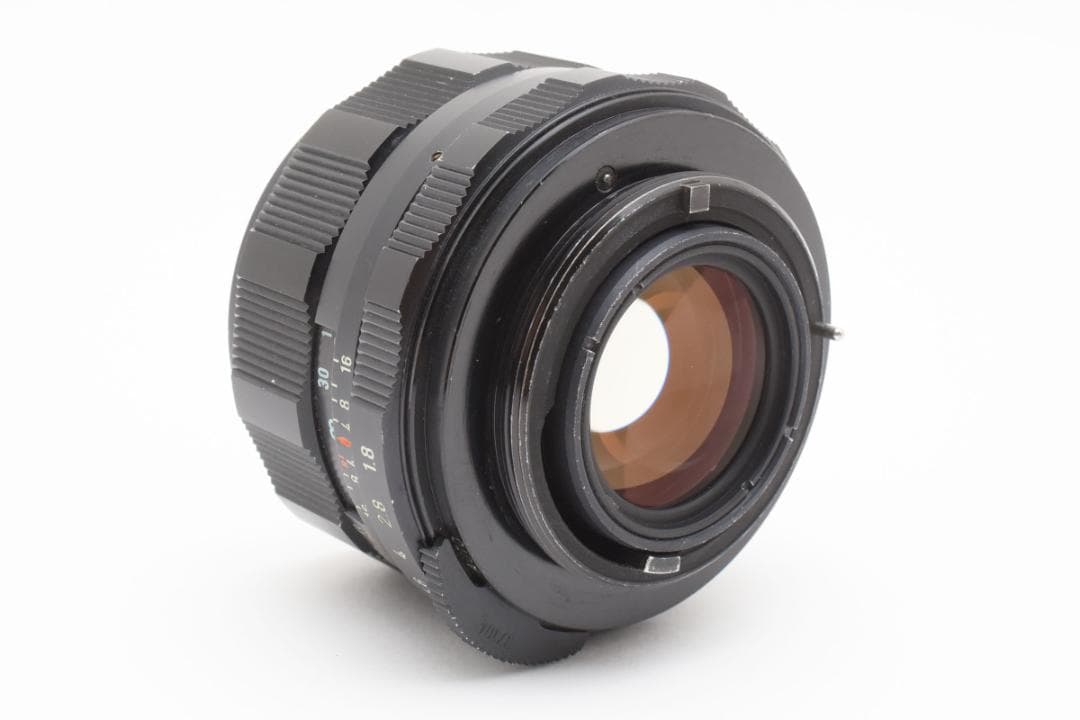 【虹色多重フレア】 SMC Takumar 55mm F1.8 Y150